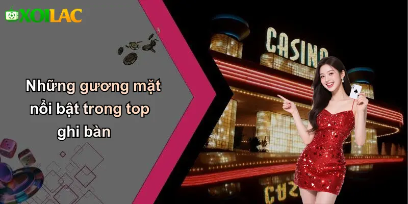 Những gương mặt nổi bật trong top ghi bàn
