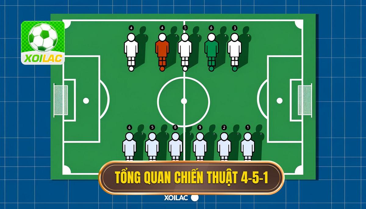 Giới thiệu sơ lược về chiến thuật 4-5-1