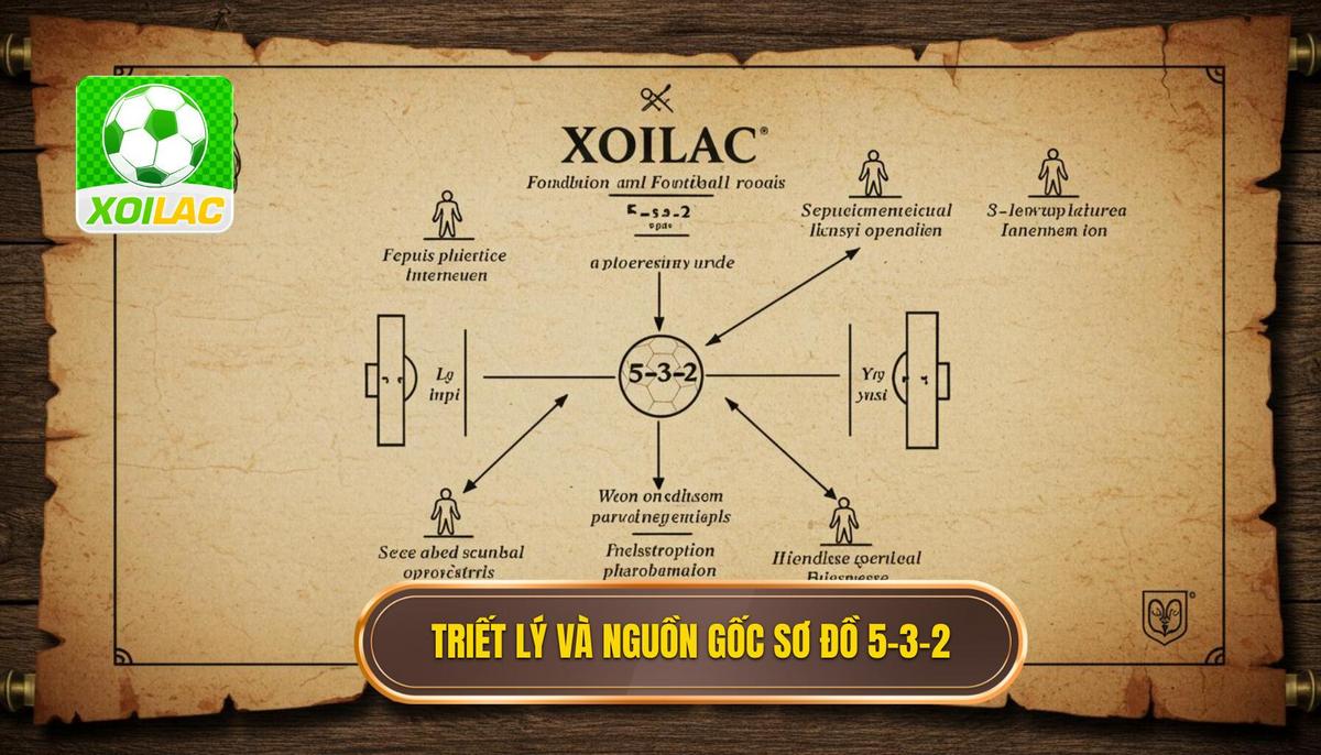 Nguồn gốc và Triết lý cốt lõi của Sơ đồ 5-3-2