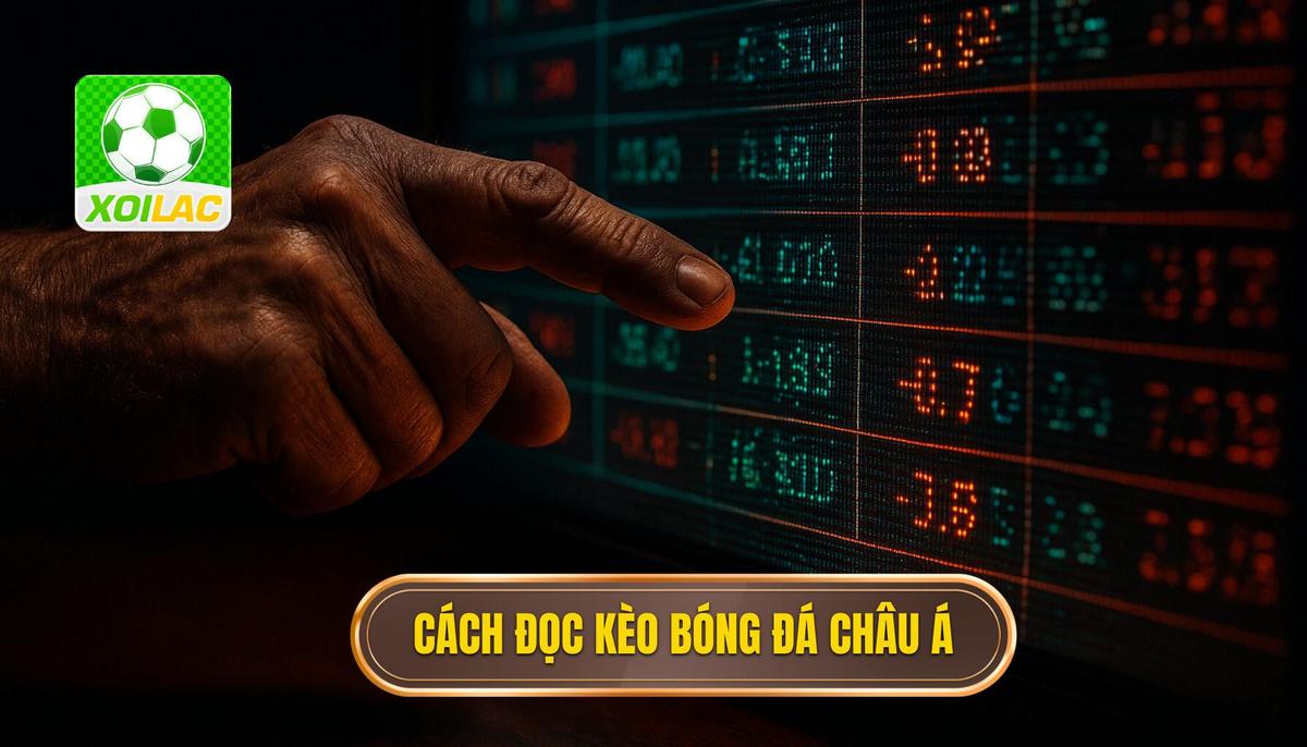 Cách đọc kèo bóng đá châu Á