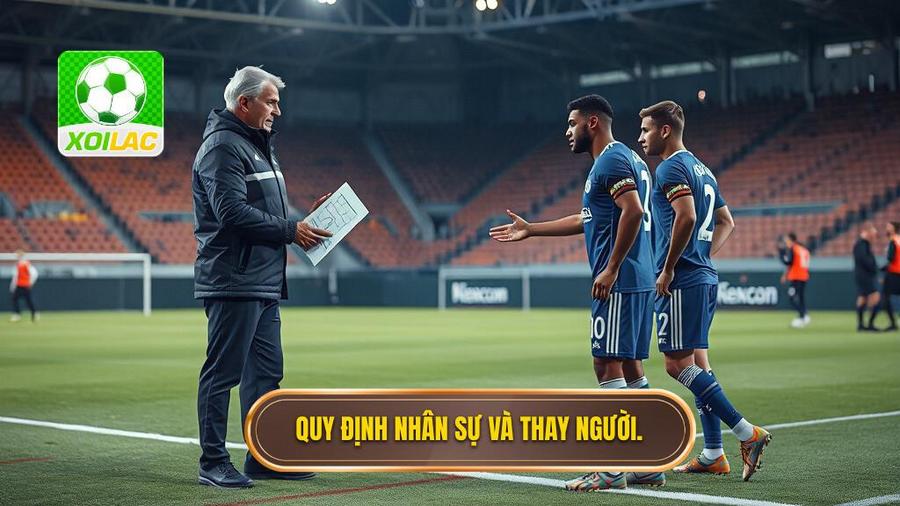 2. Quy định nhân sự và thay người.