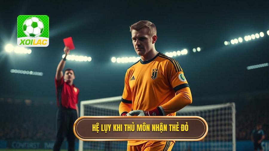 3. Hệ lụy khi thủ môn nhận thẻ đỏ