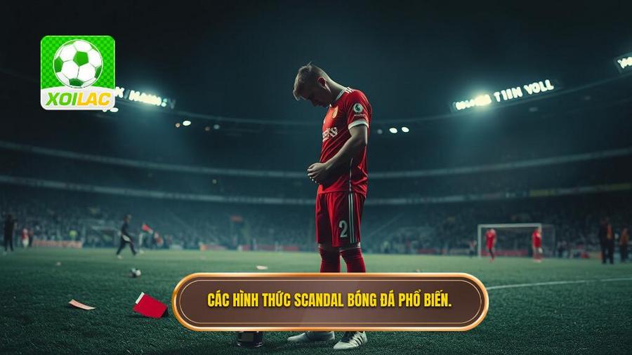 1. Các hình thức scandal bóng đá phổ biến.