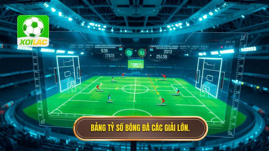 2. Bảng tỷ số bóng đá các giải lớn.