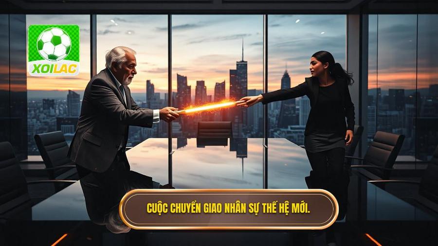 2. Cuộc chuyển giao nhân sự thế hệ mới.
