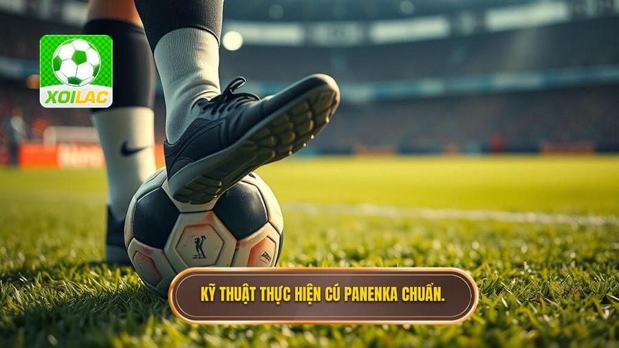 Kỹ thuật thực hiện cú Panenka chuẩn