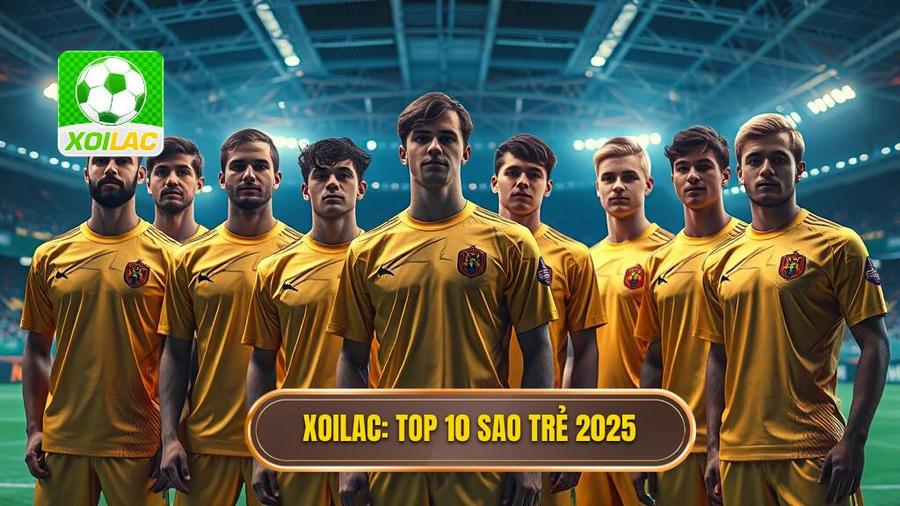 XOILAC Top 10 sao trẻ 2025
