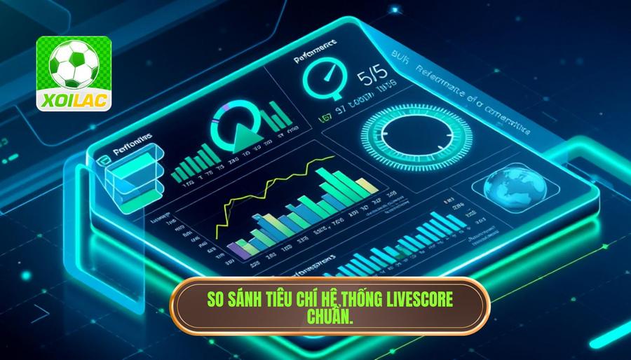 So sánh tiêu chí hệ thống Livescore chuẩn