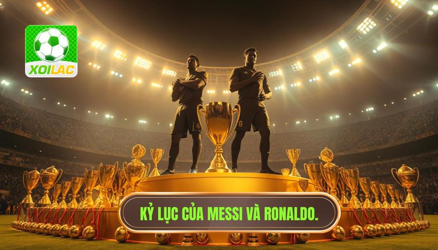 Tổng quan về kho tàng kỷ lục của Messi và Ronaldo
