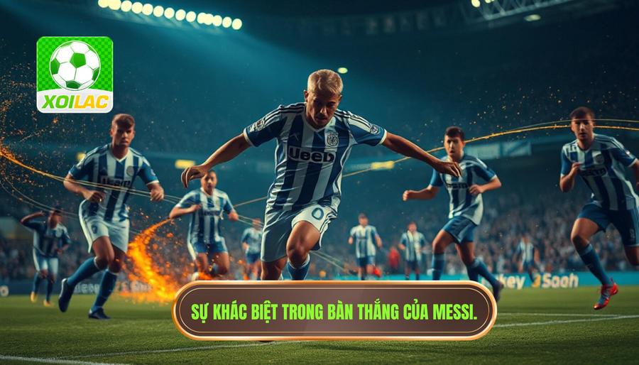 Tại sao những bàn thắng của Messi lại khác biệt?