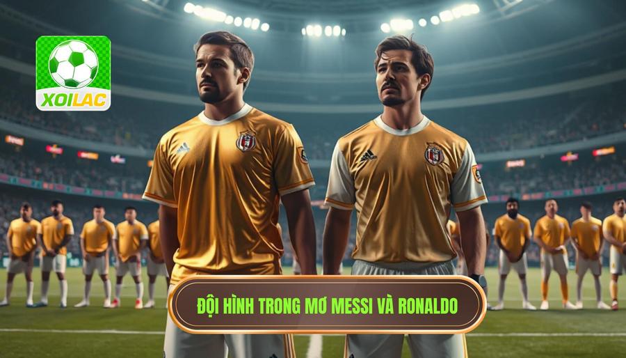 Chi tiết các vị trí trong Đội hình trong mơ với Messi và Ronaldo