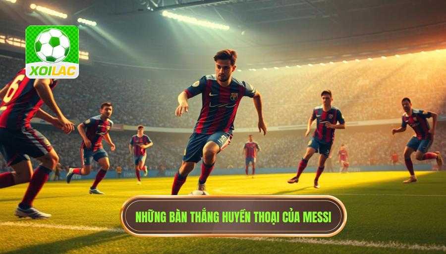 Top những bàn thắng đẹp nhất của Messi đi vào huyền thoại
