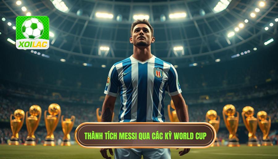 Chi tiết thành tích của Messi qua các kỳ World Cup