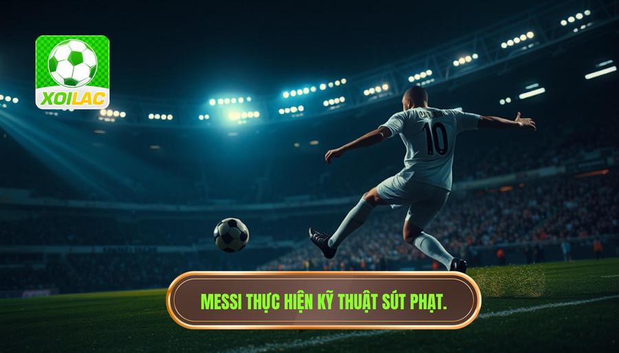 Nghệ thuật sút phạt: Một phần không thể thiếu của Messi