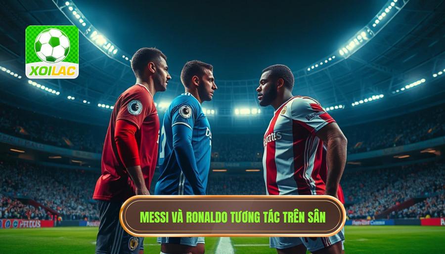 Phân tích sự tương tác giữa Messi và Ronaldo trên sân