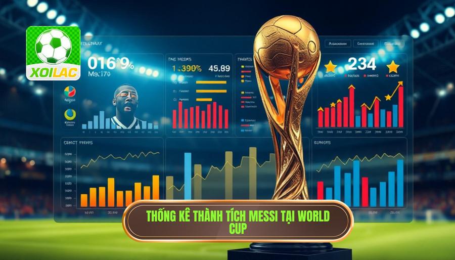 Bảng thống kê chi tiết Thành tích của Messi tại World Cup