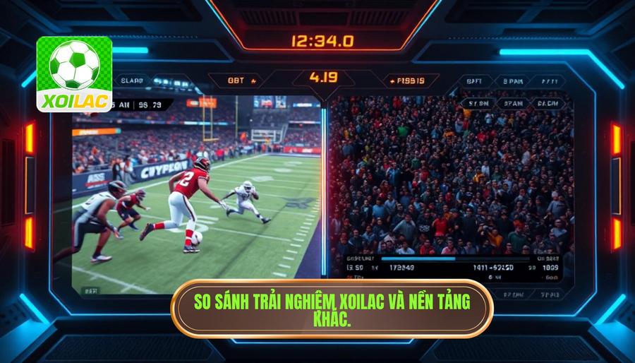 Bảng so sánh trải nghiệm tại Xoilac so với các nền tảng khác Bảng so sánh trải nghiệm tại Xoilac so với các nền tảng khác